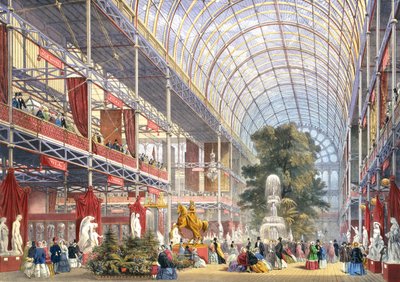 Great Exhibition, 1851: Central Transept by English School